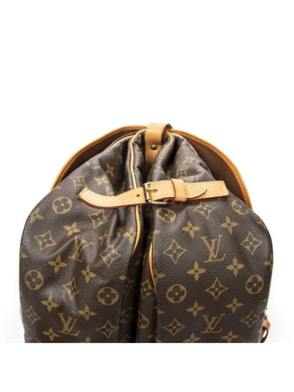 Louis Vuitton Saumur Brown Monogram Canvas - Picture 8 of 10